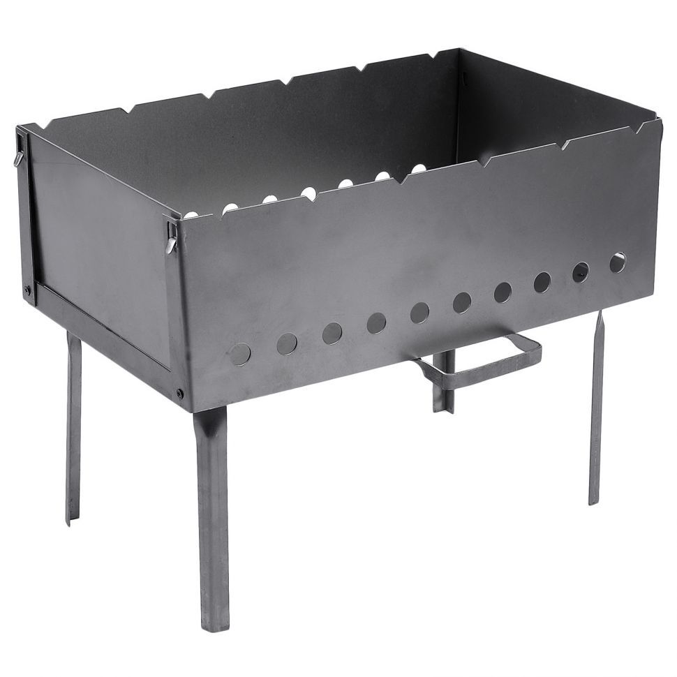 Мангал-дипломат №1 400*250*400, толщина 1,5мм, в сумке 