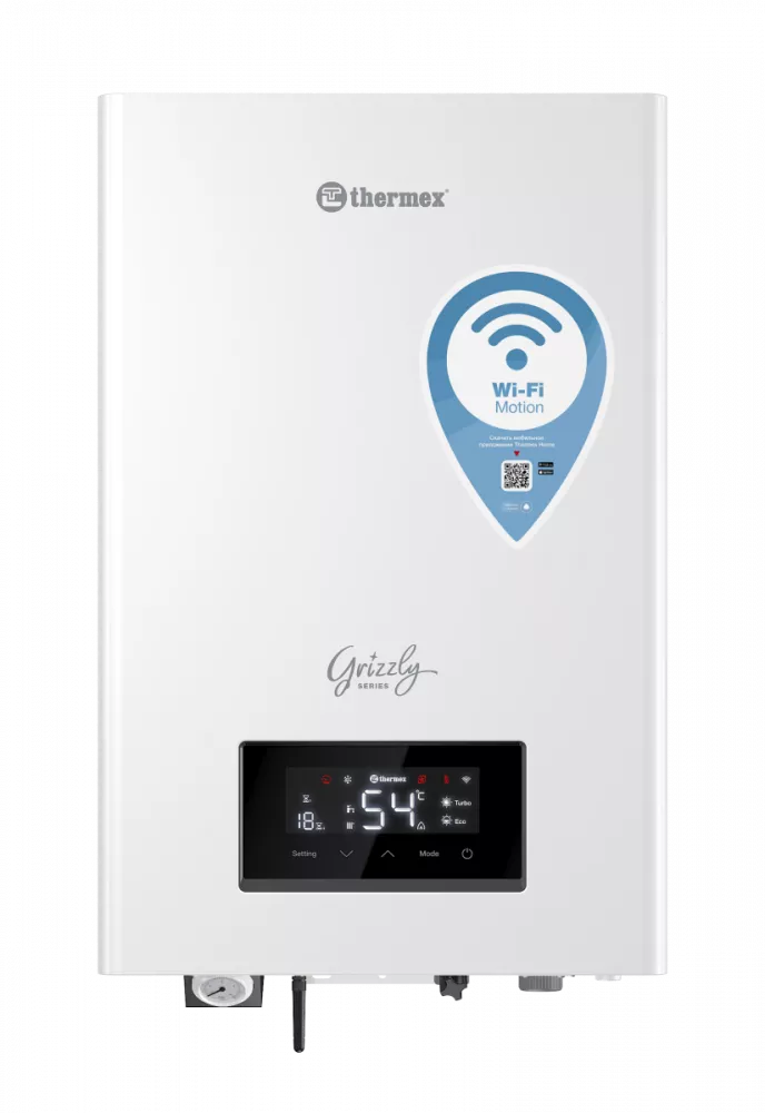 Котел электрический Термекс Гризли 5-12 Квт wi-fi 1 конт